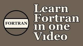 Fortran Tutorial [upl. by Ellesij422]