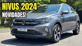 Volkswagen Nivus 2024 em detalhes  NOVIDADES e NOVO ACABAMENTO [upl. by Tavey]