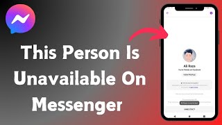 How To Fix This Person Is Unavailable On Messenger [upl. by Mignonne]