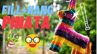 How To Stuff A Pinata▶️ How To Hang A SpiderMan Pinata [upl. by Cathey]