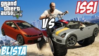 GTA 5  Blista Compact Vs Weeny Issi  16 GTA V [upl. by Eniluj]