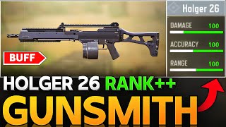 THATS WHY HOLGER 26 IS THE BEST LMG IN THE GAME  HOLGER GOT BUFF GUNSMITH CODM [upl. by Nnyrb122]