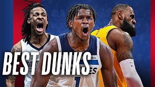 Best Dunks Of The 202122 NBA Season 🔥🔥 [upl. by Attenal]