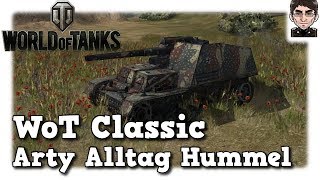 World of Tanks Classic  Hummel Arty Alltag auf Tier 5 deutsch  gameplay [upl. by Gaillard252]