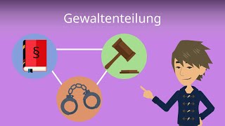 Gewaltenteilung Das Wichtigste  Studyflix [upl. by Animahs]