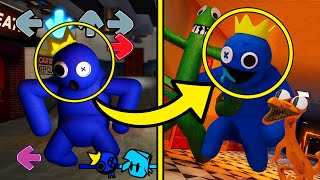 References in FNF VS Rainbow Friends Roblox Rainbow Friends FNF Mod [upl. by Nyrmac]