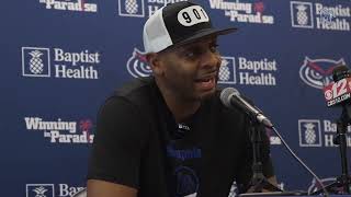 Mens Basketball Penny Hardaway Press ConferenceMarch 9 2024 [upl. by Sergio]