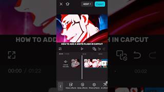 TUTORIAL whiteflash fy fyp tutorial capcuttutorial [upl. by Aneekat219]