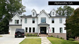 Home for Sale in Alpharetta Ga 8 Bedrooms 75 Bathrooms AtlantaHomesForSale [upl. by Nileuqay]