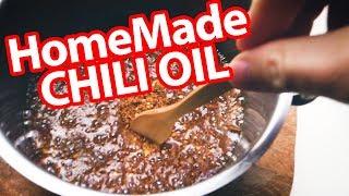 Homemade Hot ThaiChili Oil D [upl. by Nwahsid]