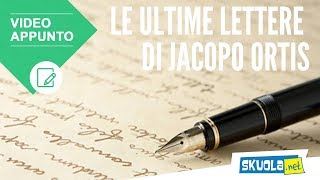 Foscolo Le ultime lettere di Jacopo Ortis [upl. by Aihsetal560]