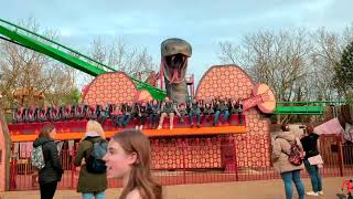 Day Out At Winters Tail In Chessington World Of Adventure [upl. by Aneleve51]