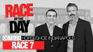 DRF Wednesday Race of the Day  Horseshoe Indianapolis Race 7  June 19 2024 [upl. by Asamot327]