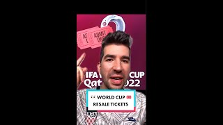 World Cup Tickets Still Available On Resale Platform 👀🎟 [upl. by Cyprian]