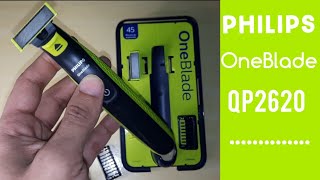 Philips OneBlade Afeitadora QP2620 la mejor 🙌 [upl. by Arbma]