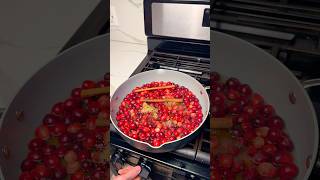 Cranberry Sauce Recipe food thanksgiving [upl. by Ilajna]