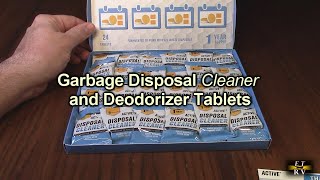 ACTIVE Garbage Disposal Cleaner Deodorizer Tablets  24 Pack Foaming Tablet  Fresh Citrus REVIEW [upl. by Caitrin]