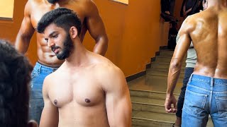 backstage bodybuilders  EXCLUSIVE  from Bengaluru 🔥 [upl. by Oeramed]