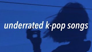 underrated kpop songs playlist [upl. by Cleodal]