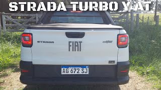 FIAT STRADA ULTRA MOTOR TURBO Y CAJA AT Test completo el 191024 AUTO AL DÍA [upl. by Bravar]