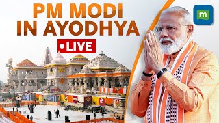 LIVE  Ayodhya Ram Mandir Inauguration Ceremony  PM Modi Speech  Latest News [upl. by Avin337]