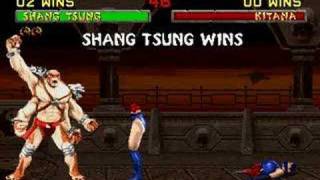 Mortal Kombat II Shang Tsung Kintaro Fatality [upl. by Alyehs]