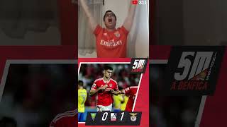 🟡 ESTORIL 01 BENFICA 🔴 Festejo de um Benfiquista ao golo nos descontos de António Silva shorts [upl. by Tallbot98]