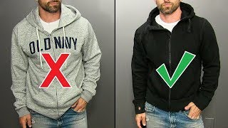 How To ROCK A Hoodie 5 Stylish Ways To Wear A Hoodie [upl. by Airehc]