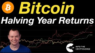 Bitcoin Halving Year Returns [upl. by Elbring635]