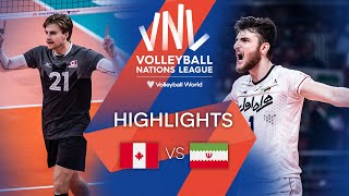 🇨🇦 CAN vs 🇮🇷 IRI  Highlights Week 2  Mens VNL 2022 [upl. by Brace]