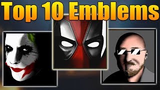 Top 10 Emblems in Black Ops 4 BO4 Best Emblems EP 2 [upl. by Hploda]