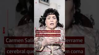 ¿Qué se sabe de la salud de Carmen Salinas [upl. by Onailimixam]