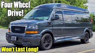 Rare 4X4 Only 45K Miles 2020 GMC 9 Passenger Explorer Vans Conversion Van  Sherry Review [upl. by Drawyah]