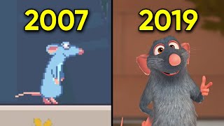 Ratatouille Game Evolution 20072019 [upl. by Llirret]