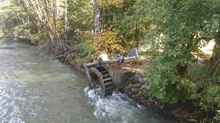 We built a Hydroelectric Waterwheel [upl. by Eneluqcaj85]