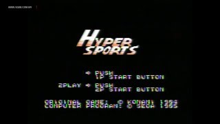 Hyper Sports  SEGA SG1000  SC3000  Mark  VGDB [upl. by Hsepid]