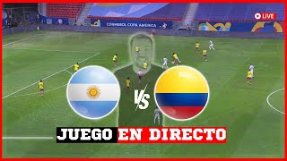 PARTIDAZO 🔴 ARGENTINA vs COLOMBIA 👉 EN VIVO 🏆 COPA AMERICA 2024 🎤 LA FINAL [upl. by Messing]