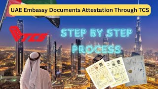 UAE Embassy Documents Attestation Through TCS  Degree Attestation  Vlog [upl. by Agna]