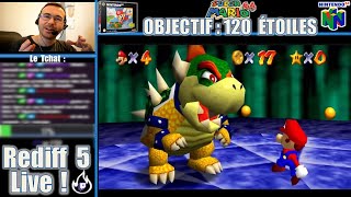 LIVE PIXEL SUPER MARIO 64  OBJECTIF 120 ÉTOILES  LET’S PLAY FR REDIF PART 5 02 NOV 2024 [upl. by Ayenat]