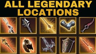 Baldurs Gate 3 All Legendary Equipment Locations [upl. by Imarej15]