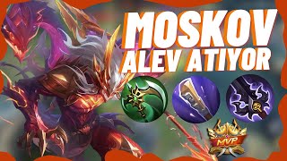 MOSKOVUN EN İYİ KOSTÜMÜ İLE RAKİBİ ÖLDÜRÜYORUM ALLSTAR MOSKOV Mobile Legends Bang Bang [upl. by Mikkanen]