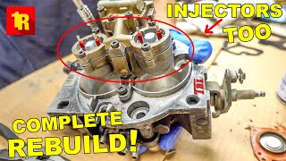 Complete Detailed GM TBI Injection System Rebuild With Brand New Injectors ALL ACDELCO PARTS [upl. by Gaudette]