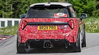 2025 MINI John Cooper Works Prototype  TEASER amp SOUND [upl. by Sheppard]