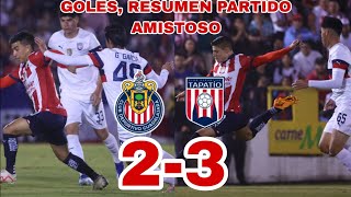 CHIVAS 23 TAPATIO  GOLES ANALISIS ANOTO VEGA TAPATIO EXHIBIO A CHIVAS WACHO JIMENEZ CON ERROR [upl. by Norina]