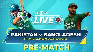 Cricbuzz Live AsiaCup  Bangladesh opt to bat first vs Pakistan in Super 4 clash [upl. by Korten]