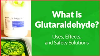 how to use glutaraldehyde solution [upl. by Shinberg449]