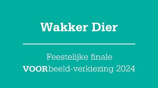 Genomineerd project VOORbeeldverkiezing 2024 Wakker Dier [upl. by Allister]