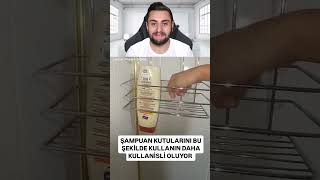 Şampuan Kutularınızı Böyle Yerleştirin 😃 vıa aysenlepratikbilgiler [upl. by Arie]