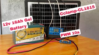 12v Gel Type Solar Battery Actual Capacity Test after 1 year [upl. by Aelsel]