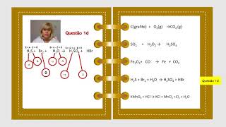 Aula 4  Exercícios resolvidos de Balanceamento de Reações redox [upl. by Ativoj793]